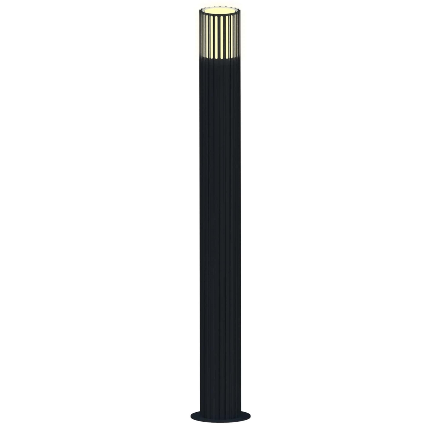 Lámpara de exterior KUUSAMO 1xE27/20W/230V 74 cm IP54 antracita