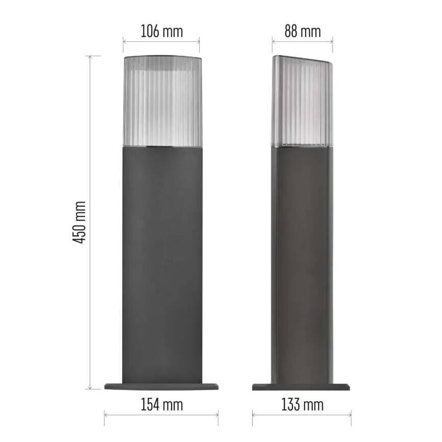 Lámpara de exterior LANA 1xE27/25W/230V IP54 45 cm