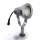 Lámpara de exterior LED EASY CONNECT 1xGU10/4W/230V IP67 cromo mate