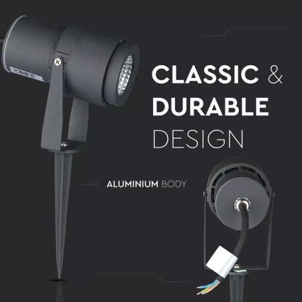 Lámpara de exterior LED LED/12W/100-240V IP65