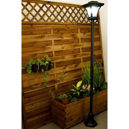 Lámpara de exterior LED solar LED/1,2V IP44 negro