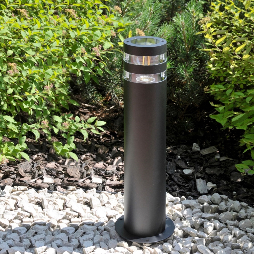 Lámpara de exterior RINO 1xE27/12W/230V IP54 44 cm negro