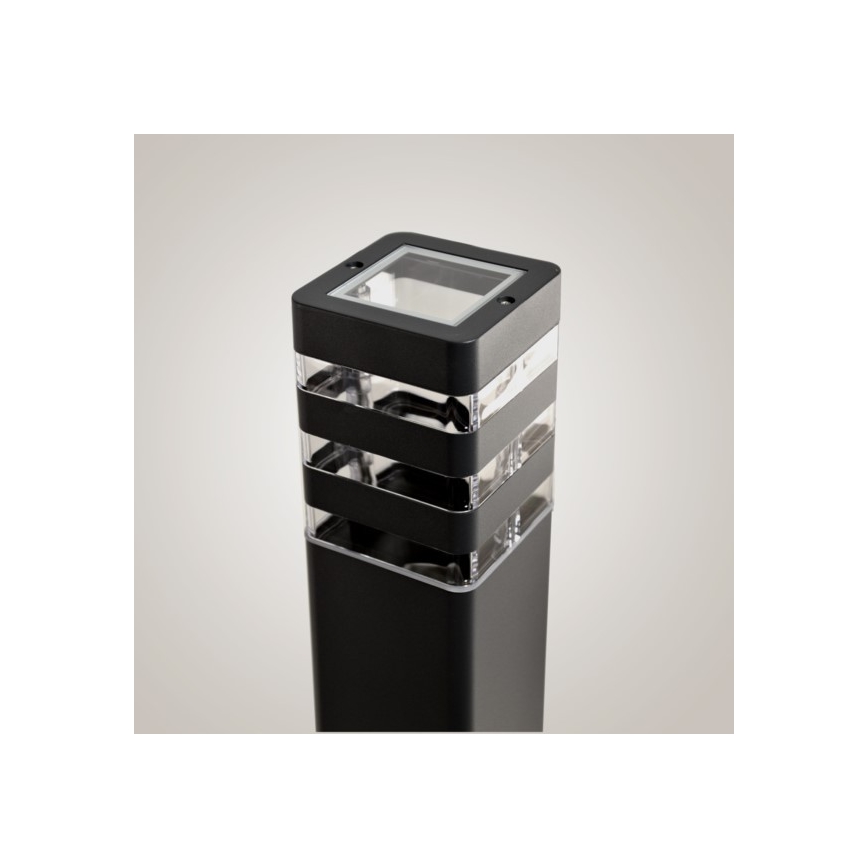 Lámpara de exterior SANTA 1xE27/60W/230V IP54 79,5 cm antracita