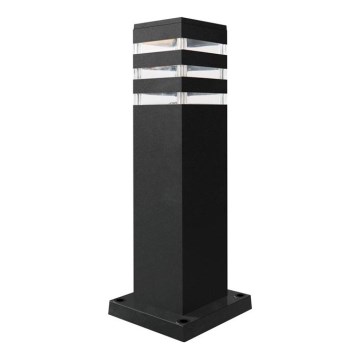 Lámpara de exterior TEKSAS 1xE27/12W/230V IP44 44 cm grafito