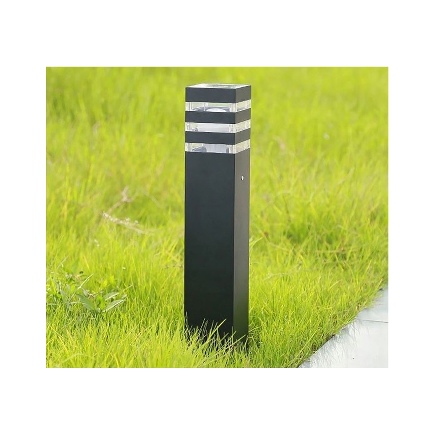 Lámpara de exterior TEKSAS 1xE27/12W/230V IP44 74 cm antracita
