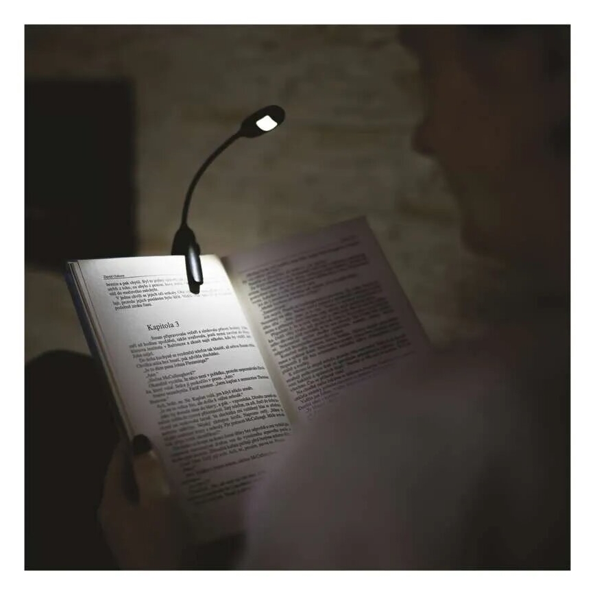 Lámpara de lectura LED LED/1xAAA