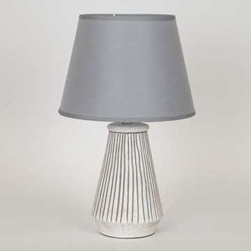 Lámpara de mesa 1xE14/40W/230V pátina/gris