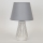 Lámpara de mesa 1xE14/40W/230V pátina/gris