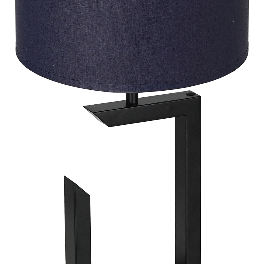 Lámpara de mesa 1xE27/60W/230V 45 cm azul/dorado
