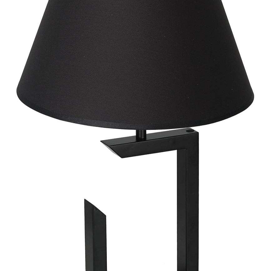 Lámpara de mesa 1xE27/60W/230V 45 cm negro/dorado