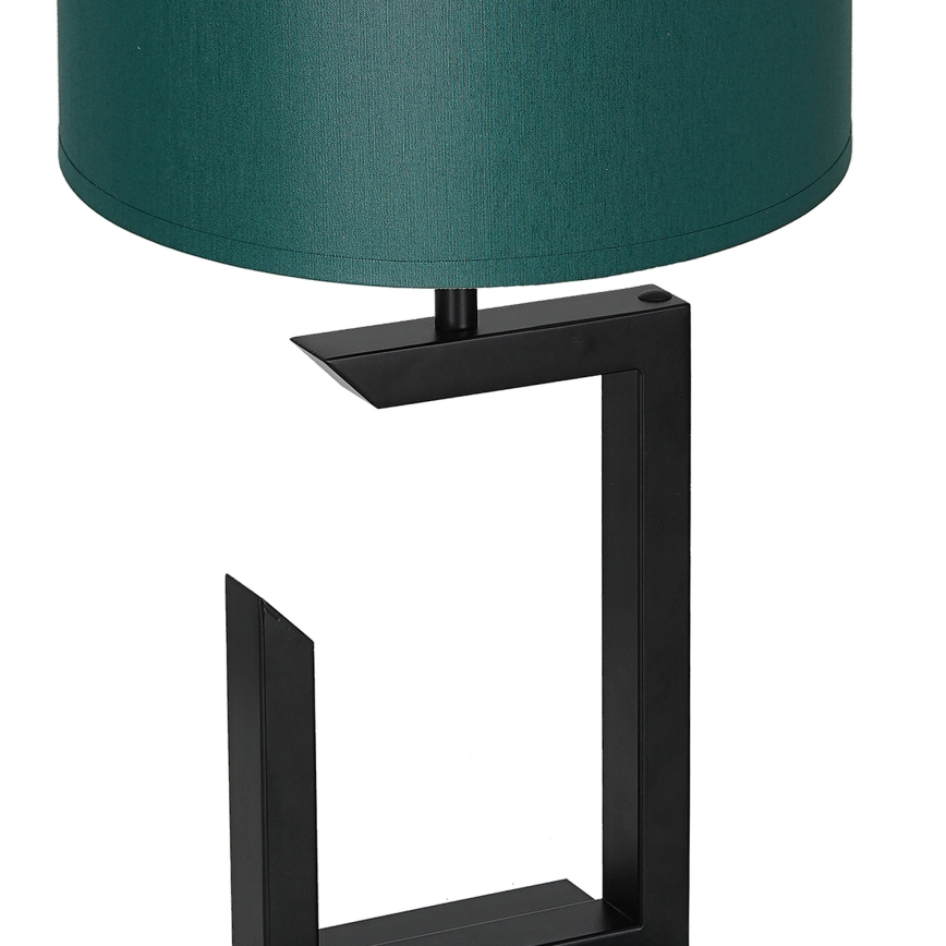 Lámpara de mesa 1xE27/60W/230V 45 cm verde/dorado