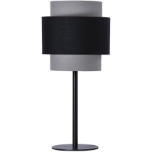 Lámpara de mesa 1xE27/60W/230V gris