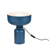 Lámpara de mesa ABEL 1xE27/11W/230V azul