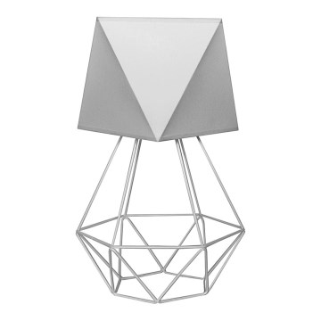 Lámpara de mesa ADAMANT LARGE 1xE27/15W/230V gris
