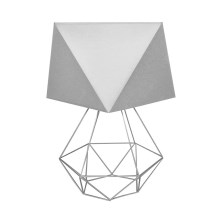 Lámpara de mesa ADAMANT SMALL 1xE27/60W/230V gris