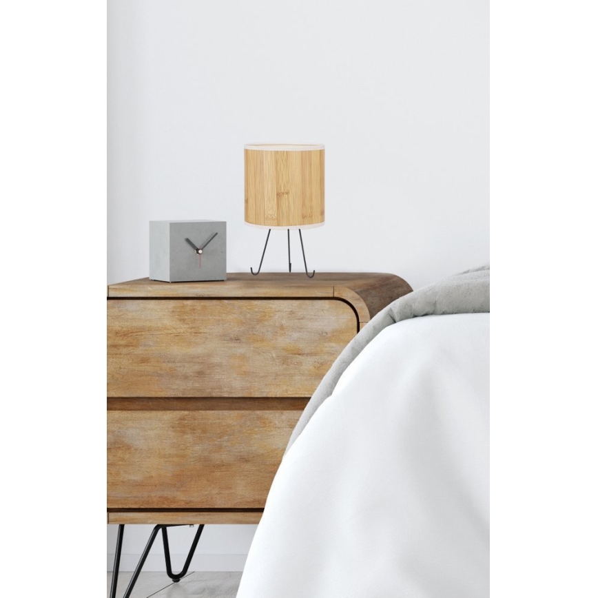Lámpara de mesa ADORA 1xE14/40W/230V pino