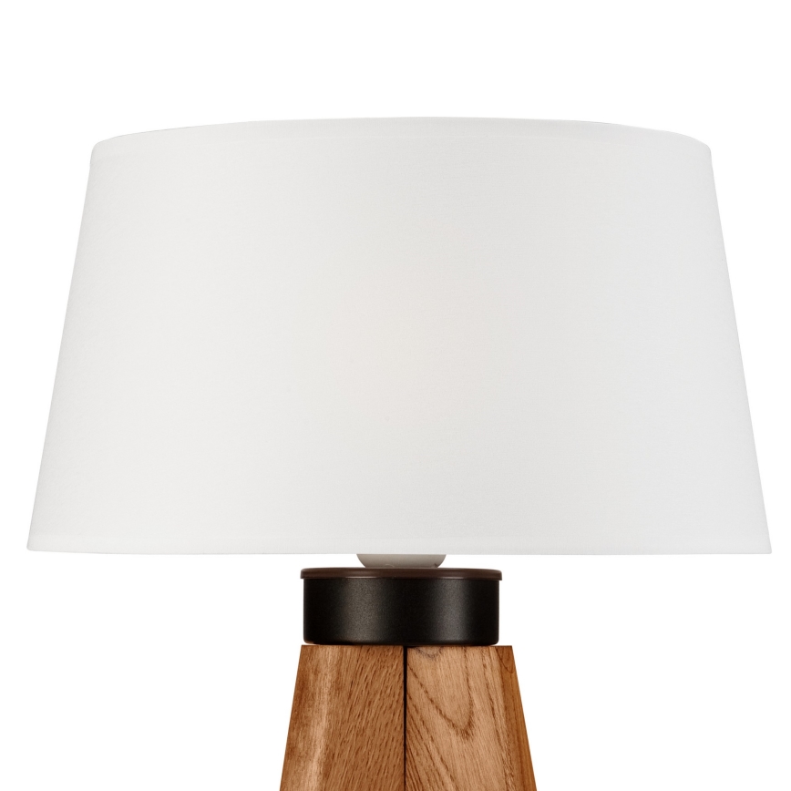 Lámpara de mesa AIDA 1xE27/60W/230V roble - FSC Certificado