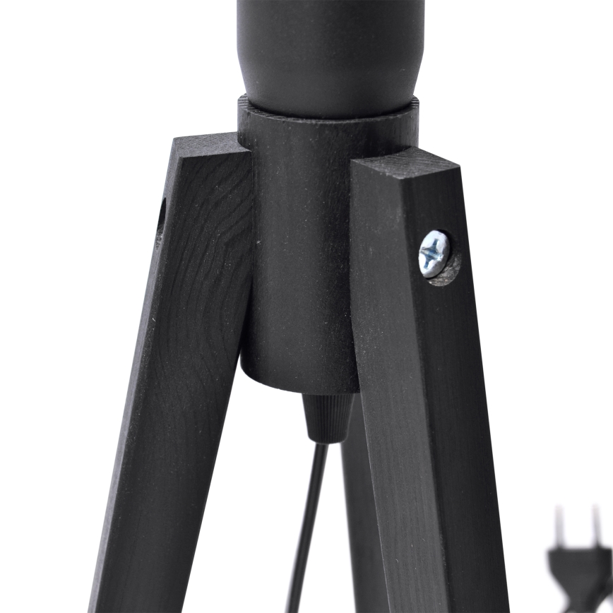 Lámpara de mesa ALBA 1xE27/15W/230V marrón/pino