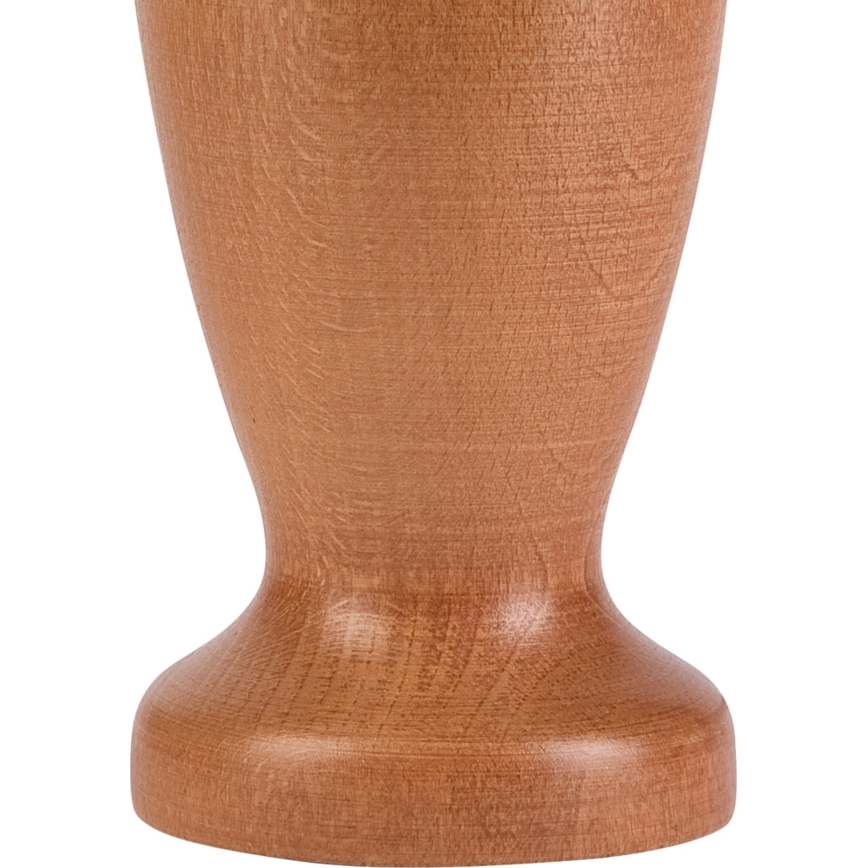 Lámpara de mesa AMFORA 1xE27/60W/230V marrón/haya