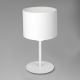 Lámpara de mesa ARDEN 1xE27/60W/230V diá. 18 cm blanco