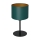 Lámpara de mesa ARDEN 1xE27/60W/230V diá. 18 cm verde/dorado