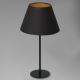 Lámpara de mesa ARDEN 1xE27/60W/230V diá. 30 cm negro/dorado