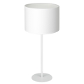 Lámpara de mesa ARDEN 1xE27/60W/230Vpr. 25 cm blanco