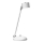 Lámpara de mesa ARENA 1xGX53/11W/230V blanco/cromo brillante