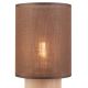 Lámpara de mesa ARI TABLE 1xE27/60W/230V marrón/haya
