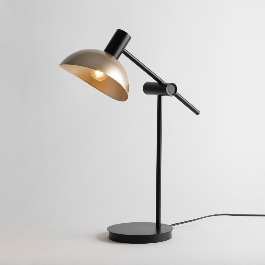 Lámpara de mesa ARTIS 1xE14/40W/230V negro/dorado