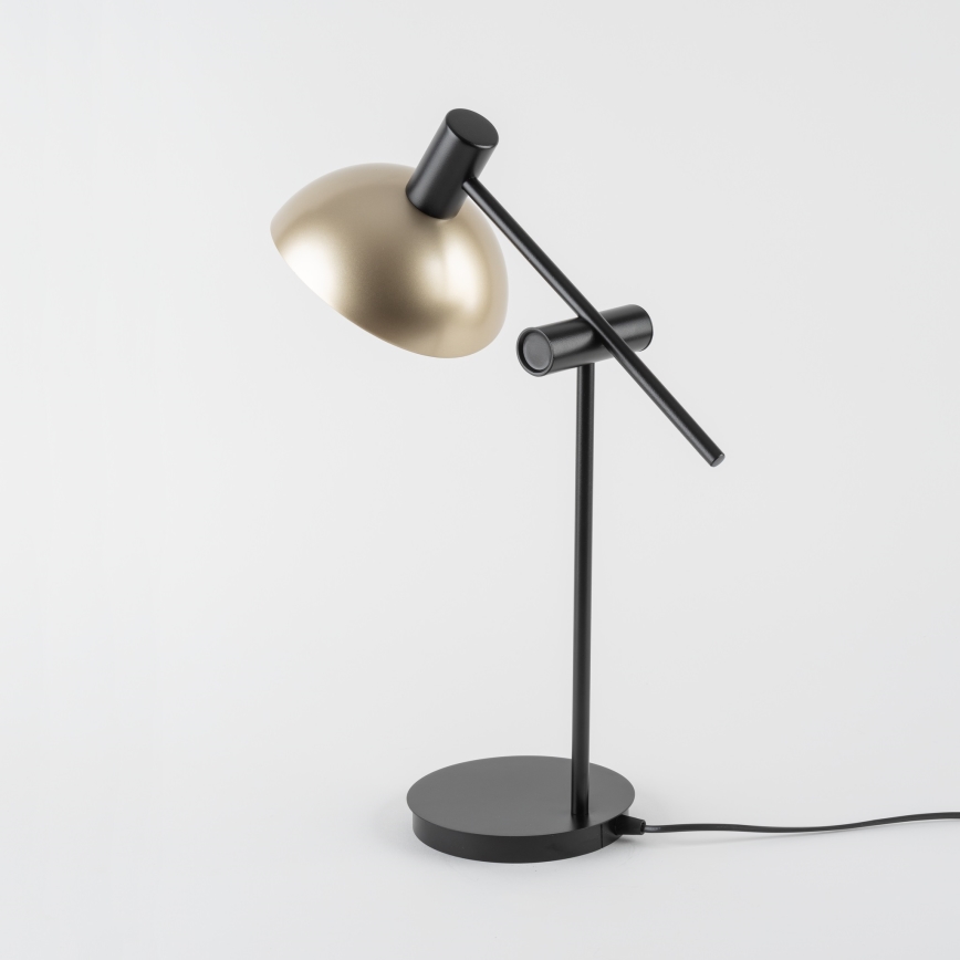 Lámpara de mesa ARTIS 1xE14/40W/230V negro/dorado