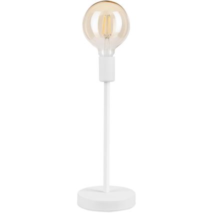 Lámpara de mesa ASTRID 1xE27/60W/230V blanco