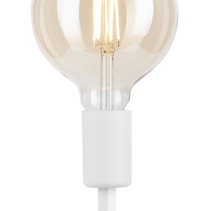 Lámpara de mesa ASTRID 1xE27/60W/230V blanco