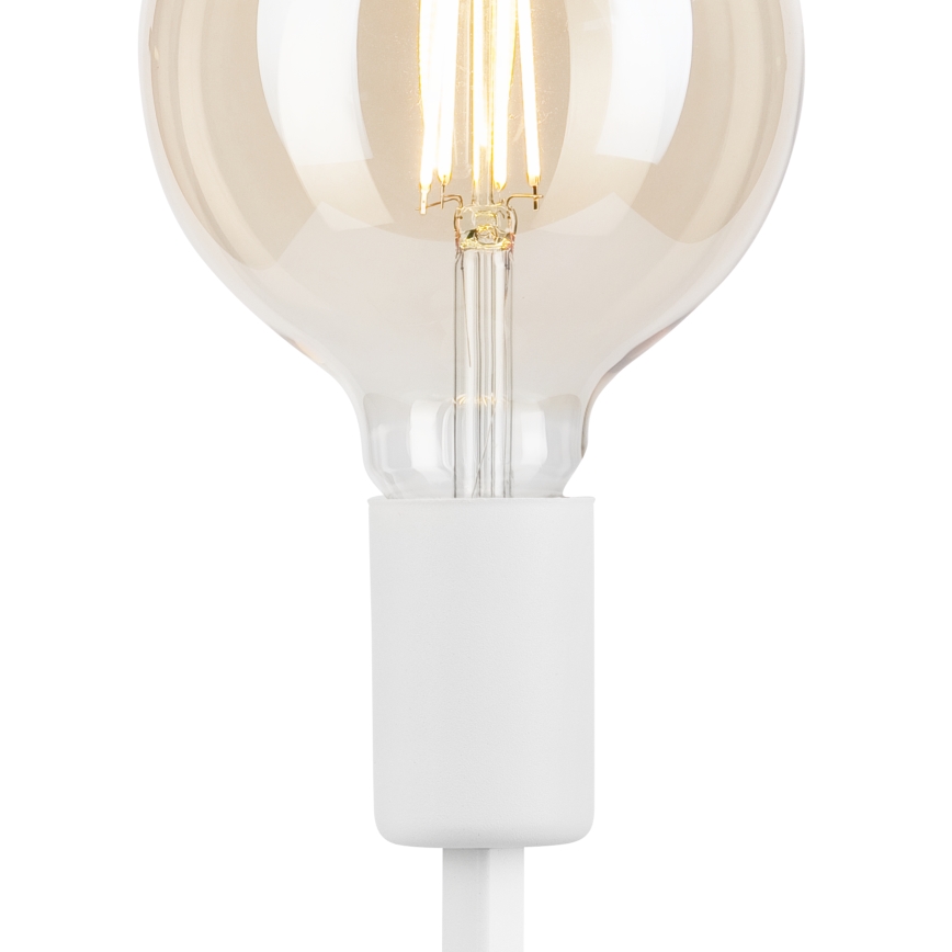 Lámpara de mesa ASTRID 1xE27/60W/230V blanco