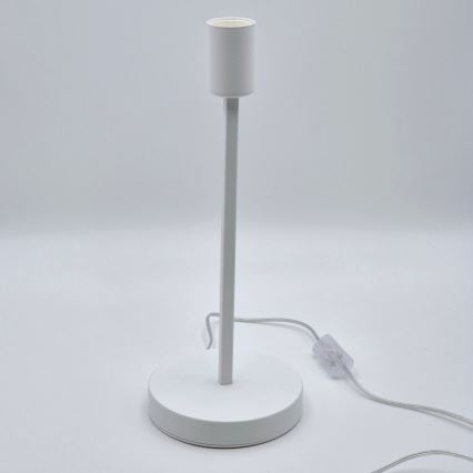 Lámpara de mesa ASTRID 1xE27/60W/230V blanco