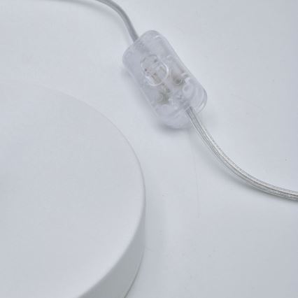 Lámpara de mesa ASTRID 1xE27/60W/230V blanco