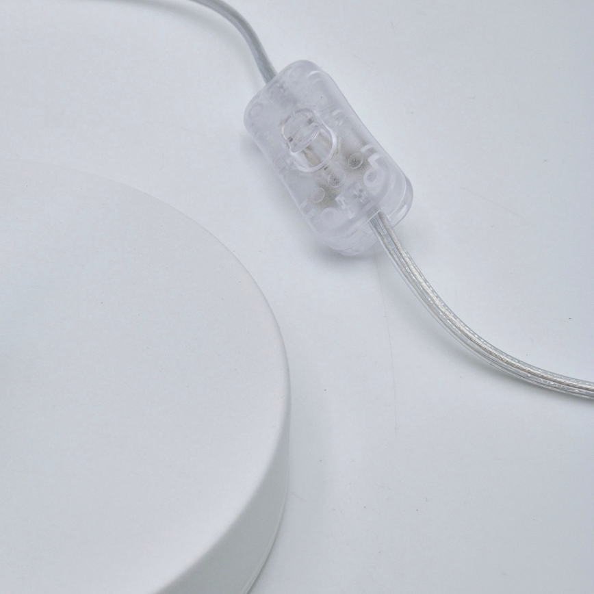 Lámpara de mesa ASTRID 1xE27/60W/230V blanco
