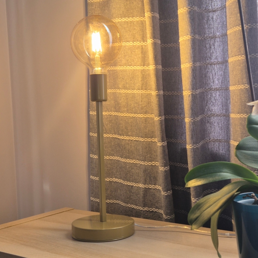 Lámpara de mesa ASTRID 1xE27/60W/230V dorado