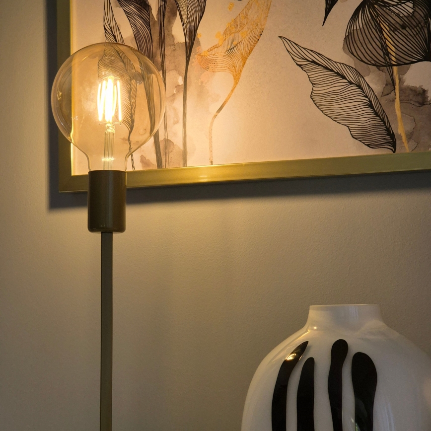 Lámpara de mesa ASTRID 1xE27/60W/230V dorado