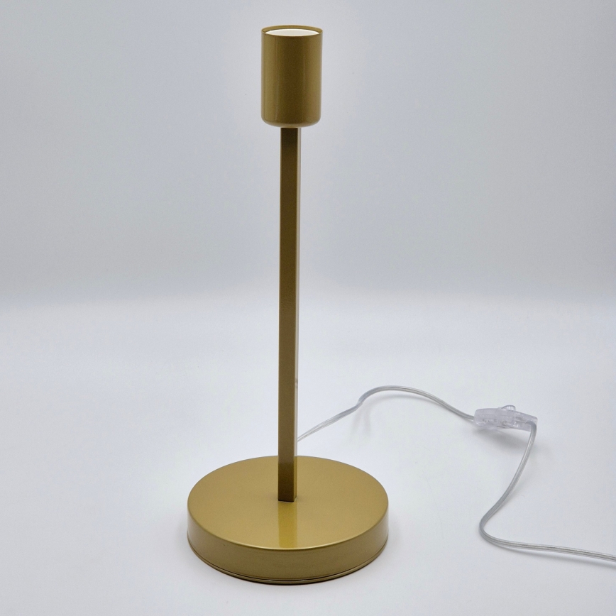 Lámpara de mesa ASTRID 1xE27/60W/230V dorado