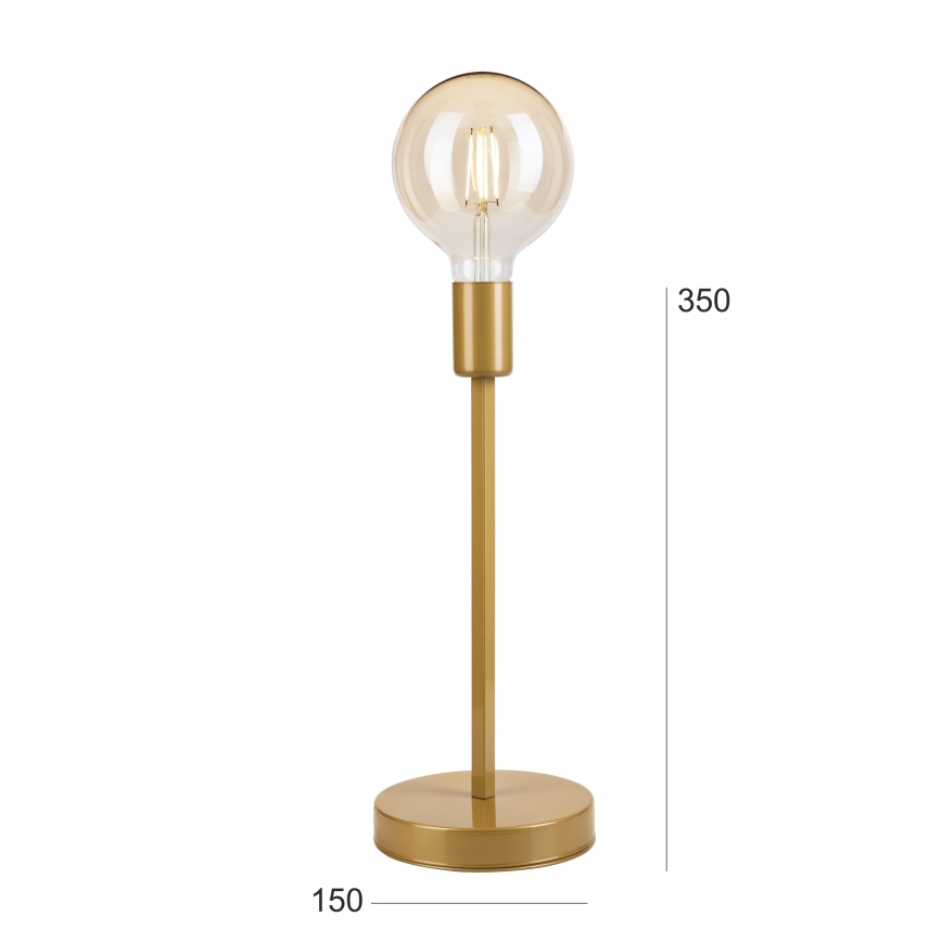 Lámpara de mesa ASTRID 1xE27/60W/230V dorado