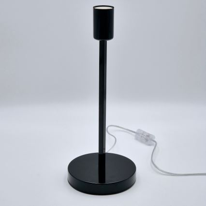 Lámpara de mesa ASTRID 1xE27/60W/230V mate negro