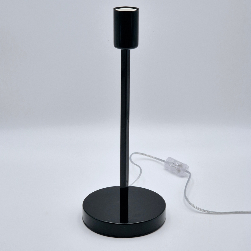 Lámpara de mesa ASTRID 1xE27/60W/230V mate negro
