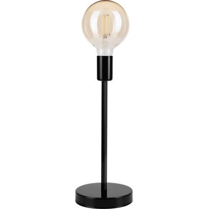 Lámpara de mesa ASTRID 1xE27/60W/230V negro brillante