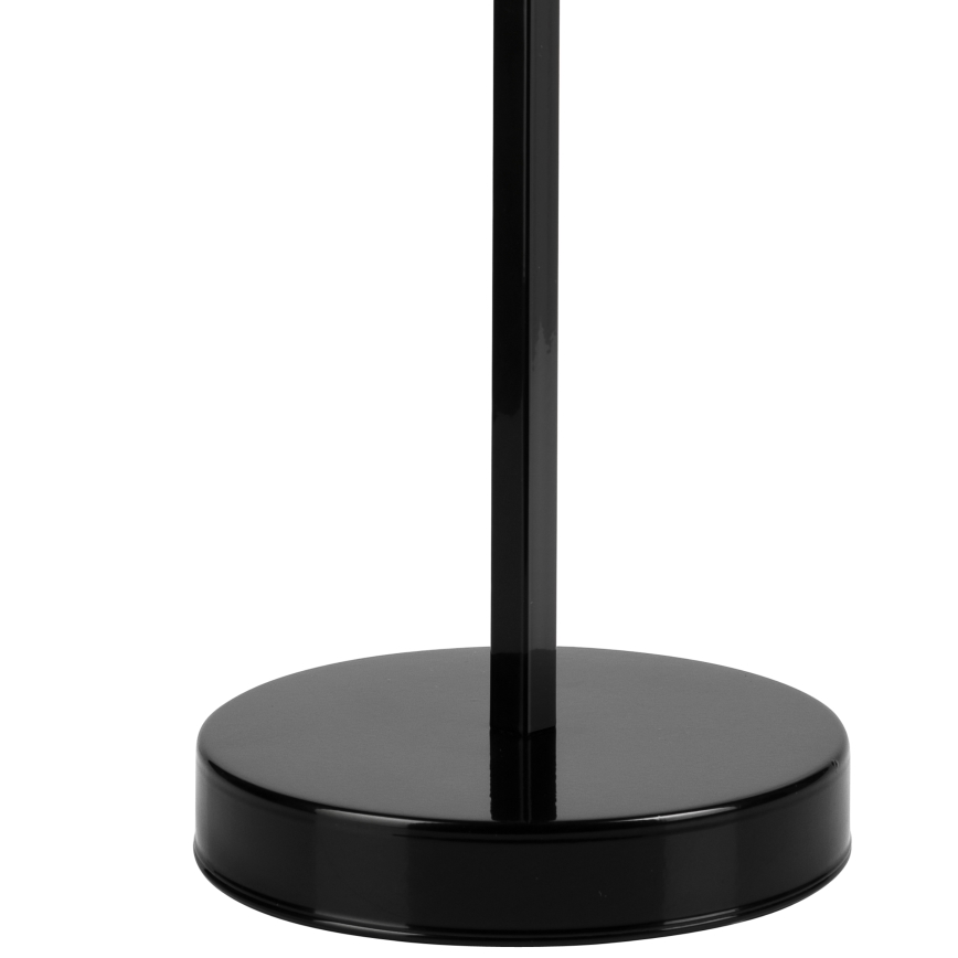 Lámpara de mesa ASTRID 1xE27/60W/230V negro brillante