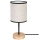 Lámpara de mesa BOHO 1xE27/25W/230V roble