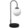 Lámpara de mesa CAMBRIDGE 1xE14/60W/230V negro