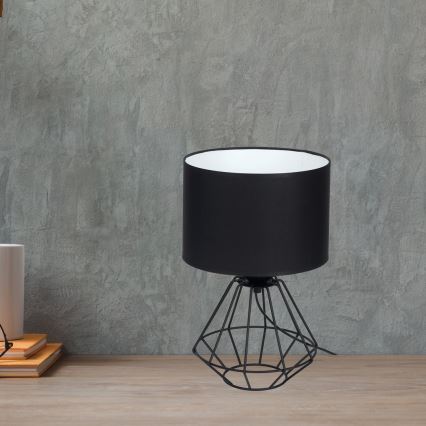 Lámpara de mesa COLIN 1xE27/60W/230V