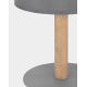 Lámpara de mesa DEVA 1xE27/15W/230V gris/madera