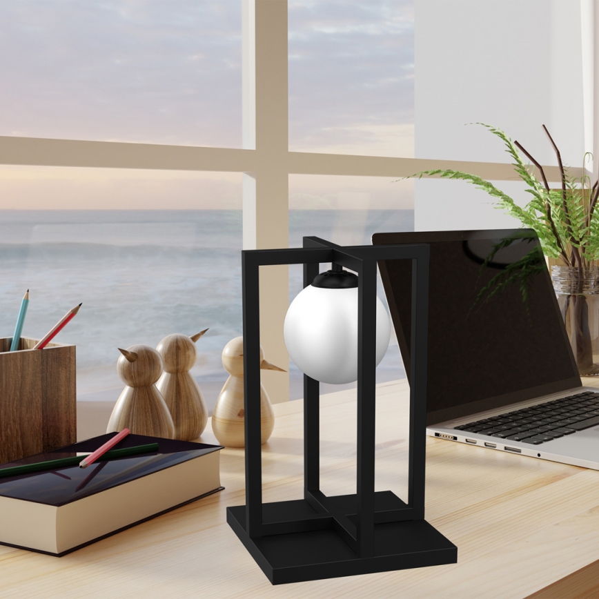 Lámpara de mesa DIEGO 1xE14/40W/230V negro